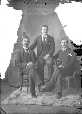 Photograph of Messrs. Rudd, Larson and Grimmer
