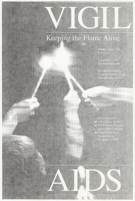 Vigil — AIDS : keeping the flame alive : [poster]