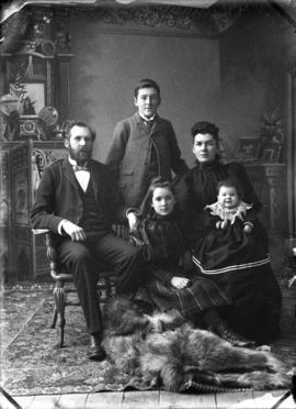 Photograph of the Cunningham family