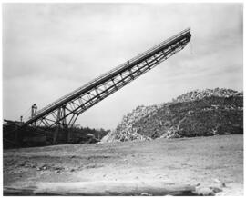 Photograph of the Conveyor at the Pulp Yard in Sheet Harbour