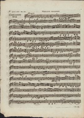 Concerto no. 5 for piano, opus 82 : violino secondo