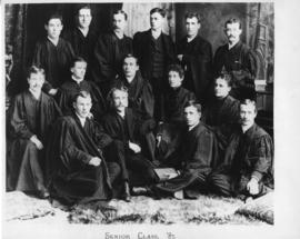 Photograph of the class of 1887