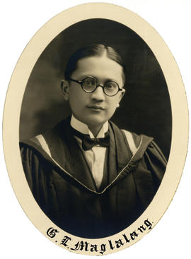 Portrait of Gil Lapid Maglalang : Class of 1926