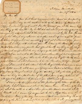 Letter to William Henry Harvey