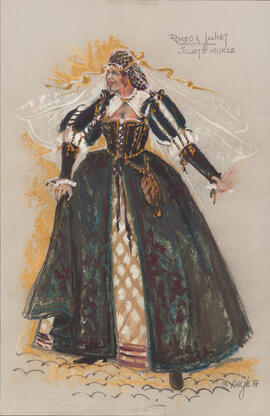 Costume design for Juliet's nurse