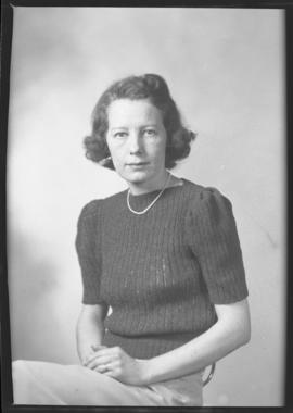 Photograph of Mrs. Fred McDonald