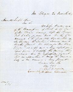 Letter from John F. MacDonald and William Cameron to Joseph Howe