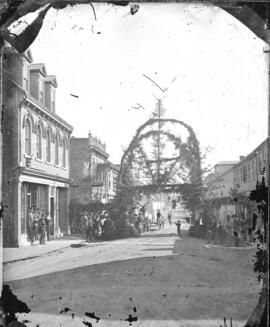 Photograph of a street scene in New Glasgow