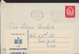 Letter from Alice Mary, Princess of Albany, to Ellen Ballon