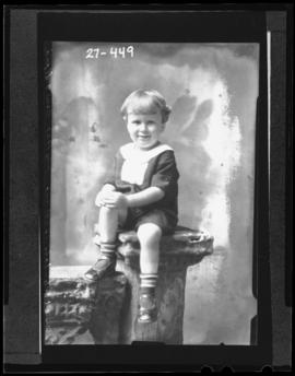 Photograph of Mrs. E.F. Porter's child