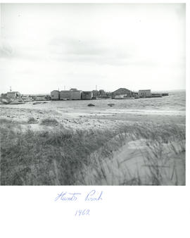 Photograph of houses and beach at Hunts Point, Nova Scotia