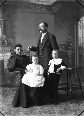 Photograph of  J. F. Sears and family