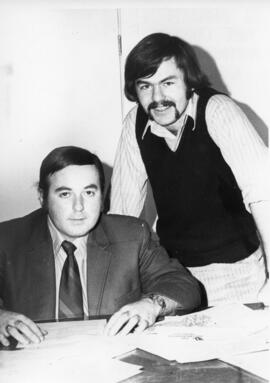 Photograph of Brian Smith and Peter McLellan