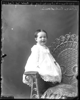Photograph of J.D. Crookshanks' baby