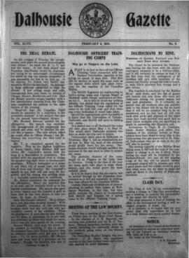 The Dalhousie Gazette, Volume 47, Issue 8