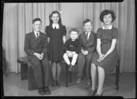 Photograph of Mrs. Findlay MacDonald's family