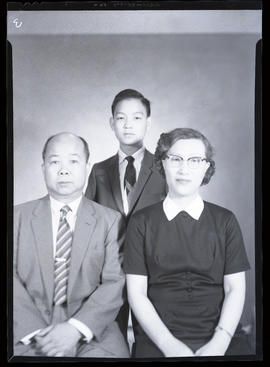 Photographs of Frank Wong and his family