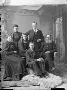 Photograph of Mr. William Jr. Crocket and family