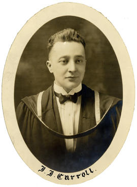 Portrait of James Joseph Carroll : Class of 1924