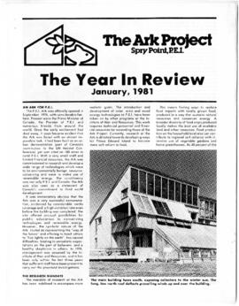 The Ark Project, Spry Point, P.E.I. : The Year In Review : [periodical]