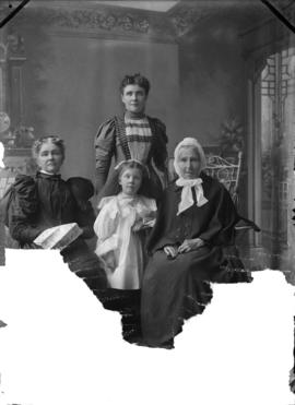 Photograph of Mrs. A. Gillis and family