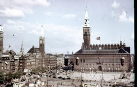 Photograph of the City Hall Square in Copenhagen