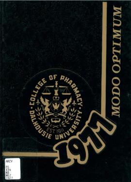 Modo optimum: Dalhousie University College of Pharmacy yearbook 1977