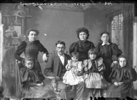 Photograph of Mr. McLean and family