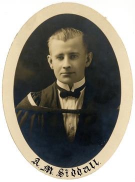 Portrait of Alvin Matthew Siddall : Class of 1925