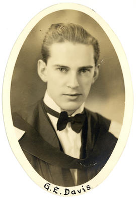 Portrait of G.E. Davis : Class of 1949