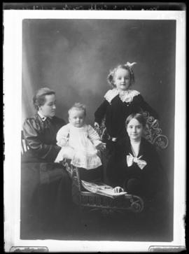 Photograph of Mrs. McCullough & her children