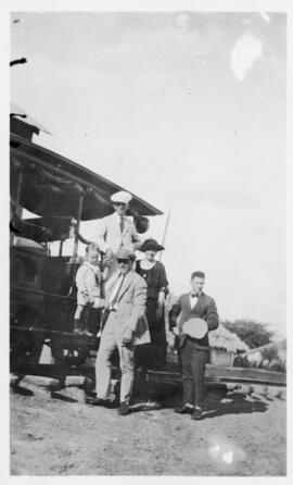 Annie, Mack and T. Wilson Creelman leave Cartagena