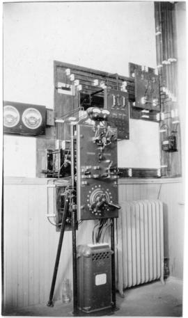 Photograph of the power board in Summerside Prince Edward Island