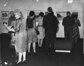 Photograph of guests at a Dalhousie Art Gallery reception