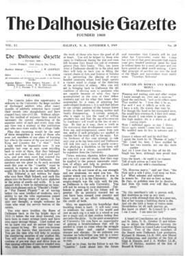 The Dalhousie Gazette, Volume 51, Issue 15