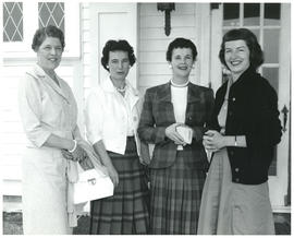 Photograph of four people at miscellaneous health-related event at Keltic Lodge