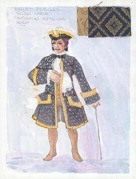 Costume design for Gentleman Retainer : Bengt