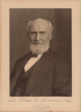 Sir William C. MacDonald : [autographed photograph]