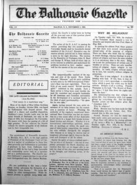 The Dalhousie Gazette, Volume 55, Issue 18