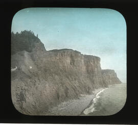 Photograph of unidentified cliffs
