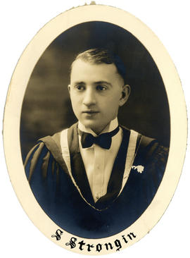 Portrait of S. Strongin : Class of 1927