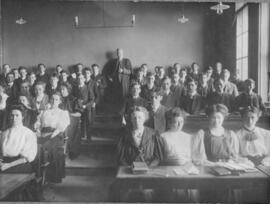 Photograph of Dalhousie College Latin class
