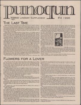 Punoqun : the Wayves Literary Supplement, number 4, 1996