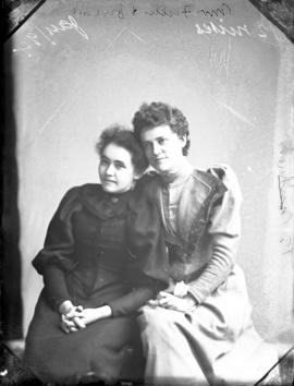 Photograph of Mrs. Fallis and her friend