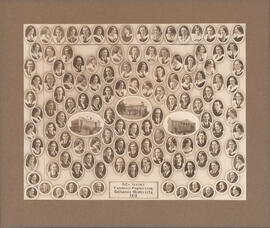 Composite photograph of Arts, Science, Commerce and Engineering Faculty and Class of 1931