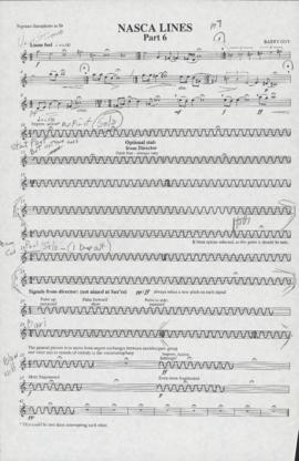 Nasca lines : part 6 : soprano saxophone in B-flat