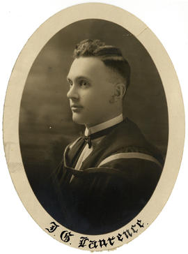 Portrait of John Gordon Laurence : Class of 1925