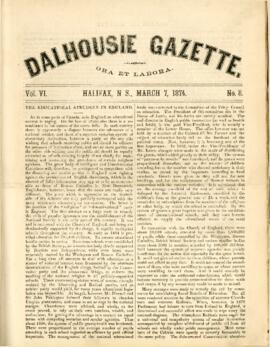 Dalhousie Gazette, Volume 6, Issue 8