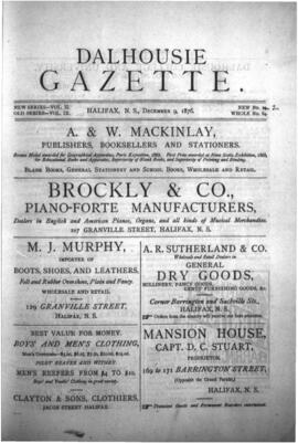 Dalhousie Gazette, Volume 9, Issue 2