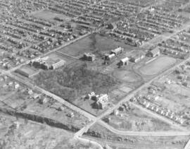 Aerial views of Studley campus